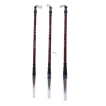 서예붓 문방사우 서예 붓 글씨 1pc 중국 브러쉬 펜 늑대 머리 쓰기 브러시 나무 손잡이, 없음