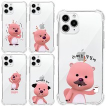 페블 갤럭시A10e A102 A10e 전용 뽀로로 잔망스러운 루피 굿즈 방탄 투명 젤리 휴대폰 케이스