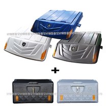 1톤 슈퍼캡 윙카리무진캐리어 + 하부공구함 소 포터2봉고3, 봉고3, 청색캐리어, 검정(620소)