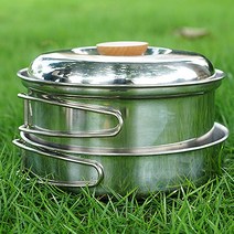 캔버라 CLS 캠핑 차박 304 스테인레스 팬 코펠 세트, 단품
