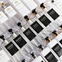 아토소 호텔 샴푸통 욕실디스펜서 방수라벨 스티커, 1개, 블랙/린스(500ML전용)