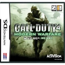 닌텐도DS 콜오브듀티 모던워페어 정식발매 한글판 중고