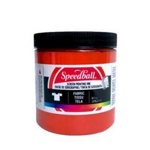 스피드볼 실크스크린 페브릭 레드 236.58 ml