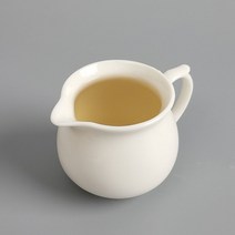 셀럽하우스 백자 아이보리톤 손잡이 숙우 저그 공도배 150ml, 본상품선택
