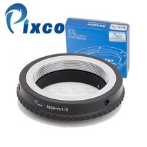 Pixco-L/M39- M4/3 렌즈 어댑터 슈트 Leica M39 마이크로 포 서드 카메라에 적합, 한개옵션0