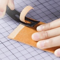 가죽 크리져 공예 도구 공구 공방 디바이더 스테인레스 스틸 안전 베벨 러 스키버 3 블레이드 숱이 나이프 DIY 솔기 수제 바느질 1 세트