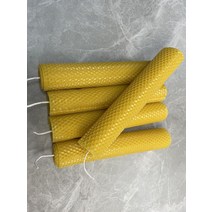 경 25cm높이 10cm 자연 노란색 밀랍 압연 양초 DIY 꿀 긴 막대 꿀벌 벌집5, 01 5pcs beeswax candles, 01 5pcs beeswax candles