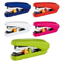 PLUS 플러스 피타히트 (ST-010XH) 플랫제본 스템플러, 핑크, 구분:핑크