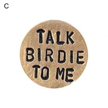 골프연습채 홈스크린 골프스윙연습기 연습도구 가정용 골프 공 마커 합금 모자 쉽게 사용 경량 고강, 01 C