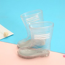 싸다구 남아 여아 투명 장화 레인부츠