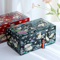 박씨상방 랑재명품 나전칠기 자개목단 혼례 봉채 사주보석함