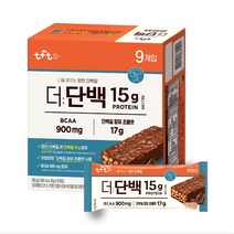 빙그레 티에프티 더 단백 크런치바 초코 360g x 2개, 40g, 상세페이지 참조