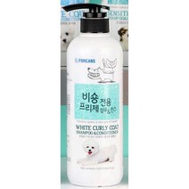 푸들 곱슬 민감 연약 피부 샴푸 린스 펫용품 포메라니안 피부관리 강아지샴푸 대형견, 1개