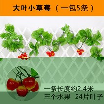 복도 장식 그린 등나무 페이크 덩쿨 라탄 심플 비닐 플라워 컬러 펀텐트 전시장 녹색 식물 트로피칼 2622582227, 보라색 N25 오색소 호