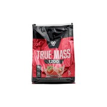 BSN 트루매스 1200 파우더 프로틴 앤 탄수화물 드링크 믹스 스트로베리 밀크쉐이크 15제공량 4.65kg 미국