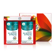 맥스 멀티비타민앤미네랄 포틴 청소년 종합비타민 아연 비타민B1 초유 2통, 2병