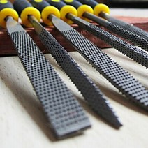 우드카빙키트 미니 바늘 파일 세트 6 개 3x140mm 금속 유리 돌 보석 나무 조각 공예용, 01 6pcs(01-06)