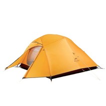 Naturehike 클라우드 업 시리즈 20d 나일론 초경량 캠핑 텐트 방수 방풍 하이킹 텐트 3인용 nh18t030-t, 협력사, 210t 오렌지