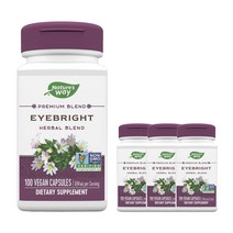 네이쳐스웨이 아이브라이트 694mg 베지테리안 캡슐, 100개입, 4개, 100정