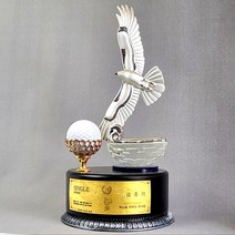 좋은상패 순금판 이글트로피 싱글패 홀인원패 골프트로피 JE68