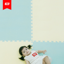 티지오 방방 퍼즐매트 100X100cm 두께 3cm_257FB4 놀이방매트, 엘로우