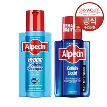 알페신 하이브리드 카페인 샴푸 250ml+리퀴드200ml, 1세트