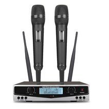 무선마이크 휴대용 블루투스 NTBD SKM9100 무대 성능 홈 KTV 고품질 UHF 전문 듀얼 무선 마이크 시스템 동, 11 Black, 11 Black