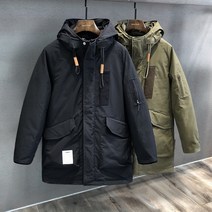 남성 남자 겨울 봄 가을 롱패딩 남성롱패딩 따뜻한 편안한 부드러운 옷 의류 유행 일본 희귀 조수