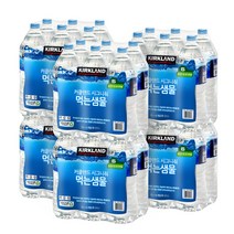 커클랜드 코스트코 생수 먹는 샘물2L x 6 6팩, 6개입, 2000ml