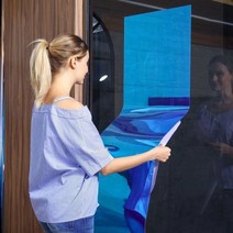 거울시트지 전신 스티커패치 가능 벽 의 소프트 고화질 자 접착 댄스 종이 마름질 미러 4598578271, 30cm *100cm 빅