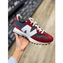뉴발란스 327 네이비 스칼렛 남성 스니커즈 MS327MR