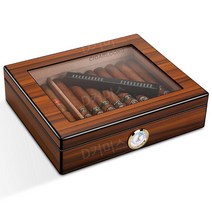 시가케이스 시가보관함 코히바 대용량 원목 시가보습, A타입 시가케이스, 5개