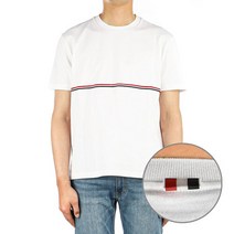 톰브라운 명품톰브라운 23SS MJS221A J0058 100 남성 반팔 티셔츠 J005 810003