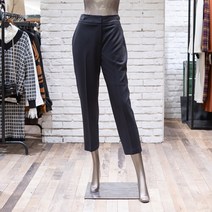 [AK PLAZA] [제시뉴욕]블랙 체인 슬림 슬랙스 MB1NRPQ131S