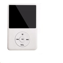 MP3 플레이어 시끄러운 스피커 및 내장형 8gb 16gb 32gb hifi 휴대용 워크맨라디오fm레코드 포함이 있는 새 버전 블루투스 음악, 협력사, 하얀색