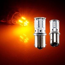 밝은 노란색 LED 브레이크등 깜빡이등 순정 스포티지R 카니발테일램프 G70, 싱글타입(낱개1개)