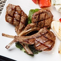 6개월미만 어린양 양갈비 호주 뉴질랜드 고급 양고기, 프렌치랙 500g 쯔란 30g