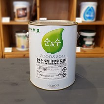 노루페인트 순앤수데코 4L 온라인 최다 컬러 수성 벽지 베란다 페인트, 위스퍼화이트(반품불가)