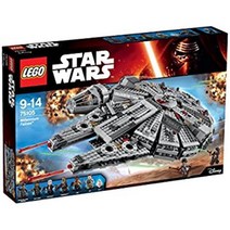 레고 (레고) 스타워즈 밀레니엄팔콘(Falcon) 75105 1634923532, One Size