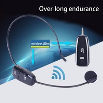커스텀마이크 방송용 홈레코딩 줌 유튜버 유튜브 수업용 보컬 노래녹음 새로운 1pc 휴대용 긴 배터리 수명 내구성 헤드셋 음성 증폭기 스피커 교육 투어 가이드