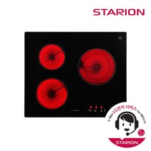 LG전자 AS 3구하이라이트 하이브리드 인덕션 전기렌지 가스쿡탑 대체용 자가설치, SE-JP643SLB 3구 하이라이트(방문설치)