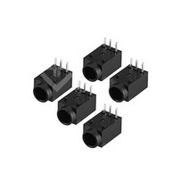 velton SDP0015 DC잭기판용 3.5mm-1.35mm PCB마운트커넥터 DC전원잭 오디오잭소켓