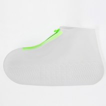 틱앤톡 신발 방수 숏 커버 실리콘 PVC TT230165, 2개, 투명S