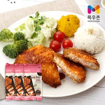[] [목우촌]에어프라이어 프라임 통등심 돈까스 500g x3봉, 3개