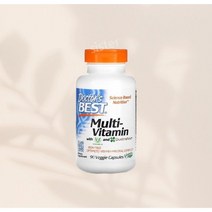 닥터스 베스트 비타민 D3 및 Quatrefolic 함유 종합비타민 베지 캡슐 90정, 기본