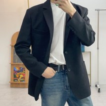 [인기상품] 남녀공용 솔리드 투버튼 블레이저 (3color)