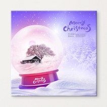 아트박스/꾸밈 cy871-겨울시리즈_화이트크리스마스_노프레임_, C-우체통