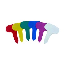 화분 식물 이름표 푯말 꽂이 5x7cm 20개 색상랜덤