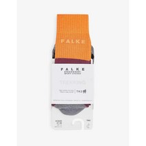 FALKE ERGONOMIC SPORT SYSTEM TK2 logo embroidered stretch woven socks DARK MAUVE EUR 39 40 팔케 에고노믹 스