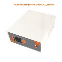 무설치 가정용초음파식기세척기 FanYingSonic 28/40KHZ 40/80KHZ 이중 주파수 초음파 발생기 실험실 하드웨, 02 EU, 12 1500W 40K120K 110V